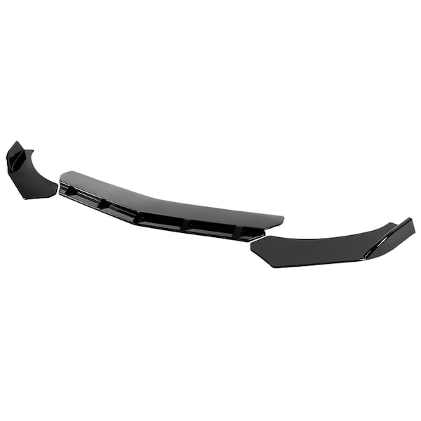 Spec-D Tuning All All All Universal Frontbumper Lip - Gloss Black LPF-U208GB-AK - main